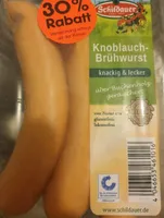 Knoblauch-Brühwurst