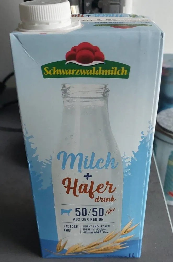 Milch und Haferdrink