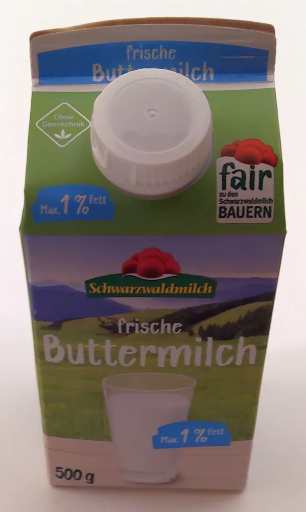 Frische Buttermilch