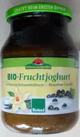 Bio Fruchtjoghurt Schwarze Johannisbeere - Bourbon Vanille