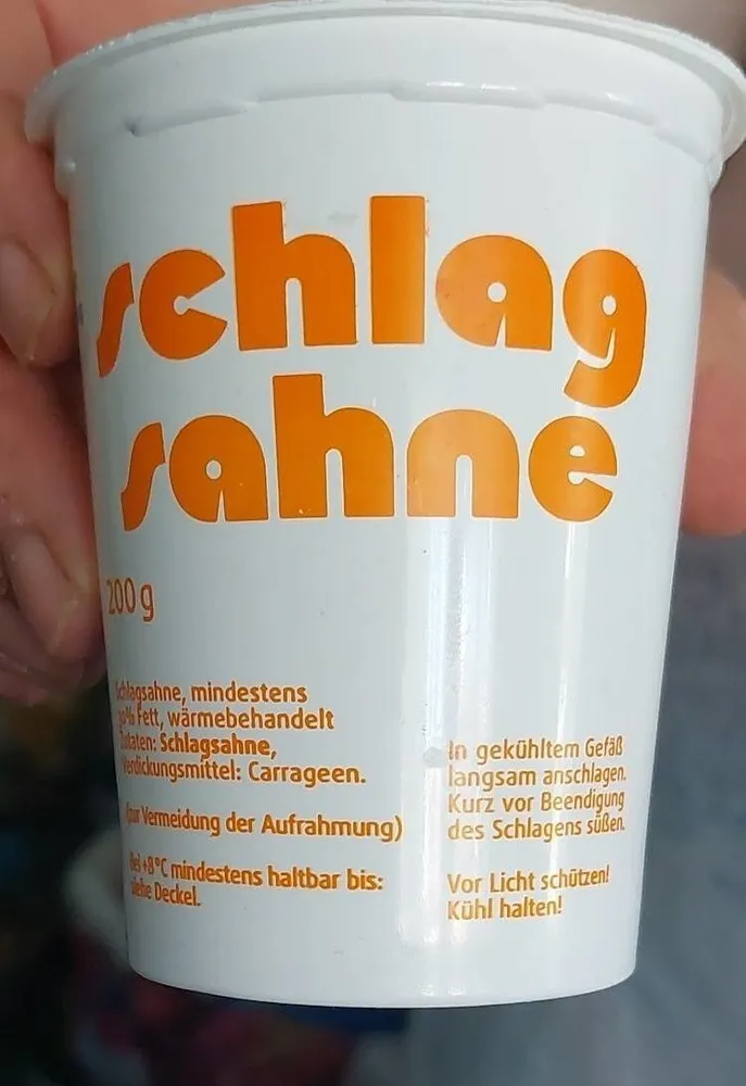 Schwarzwaldmich Schlagsahne