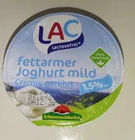 fettarmer Joghurt mild lactosefrei
