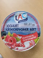 Joghurt griechischer Art Himbeere-Granatapfel