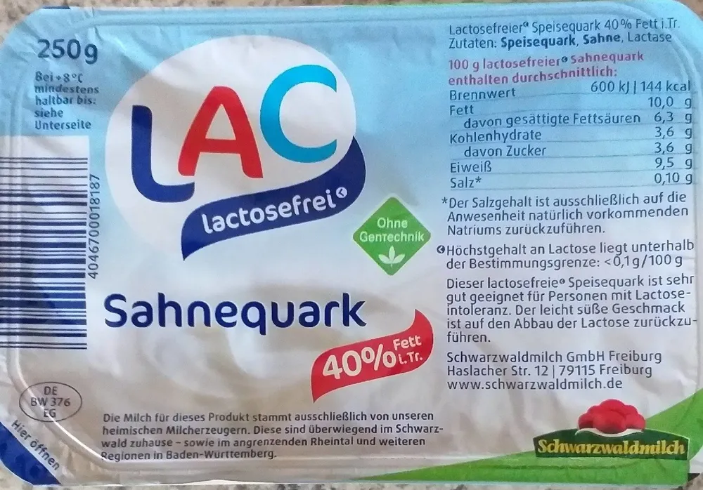Sahnequark