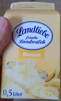 frische Landmilch Banane