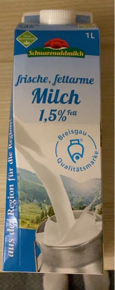 Frische fettarme Milch