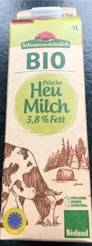 Heumilch bio 3,8%