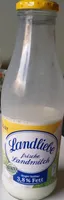 frische Landmilch, länger haltbar, 3,8% Fett
