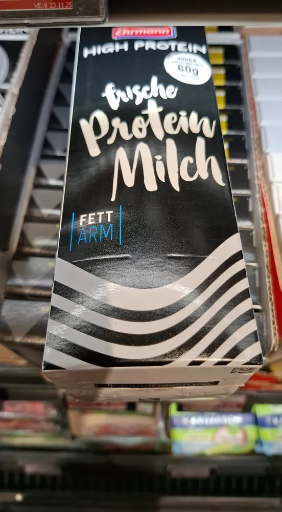 frische Protein Milch