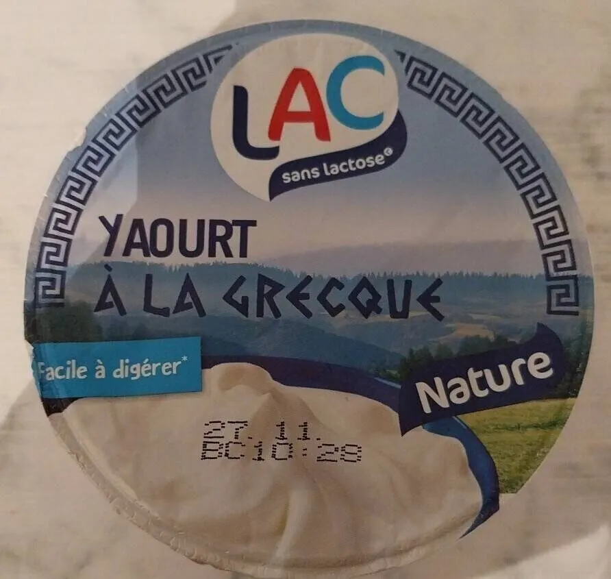 YAOURT À LA GRECQUE Nature
