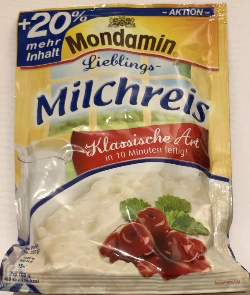 Milchreis - Klassische Art