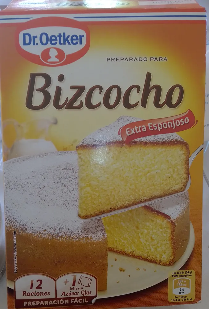 Preparado para bizcocho