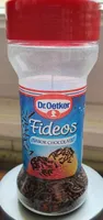 Fideos sabor chocolate