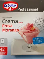 Crema fresa