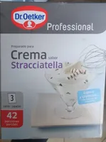 Crema sabor stracciatella
