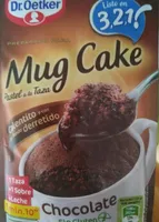 Mug cake chocolate
