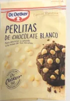 Perlitas de chocolat blanco