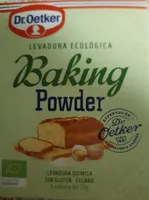 Levadura ecológica Baking Powder