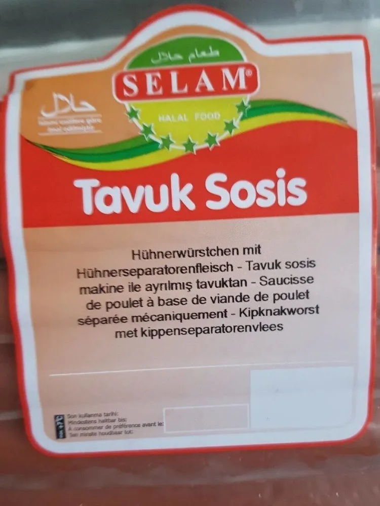Tavuk sosis