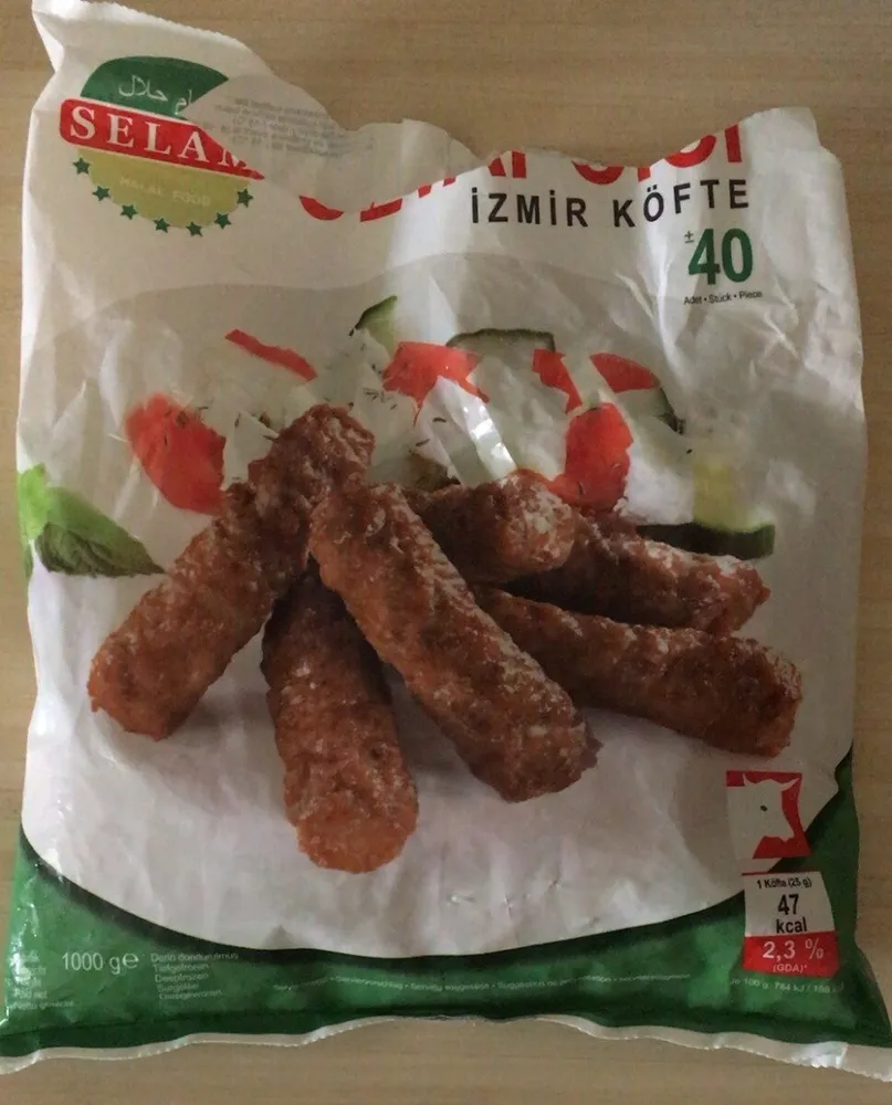 Cevapcici, Izmir Köftesi