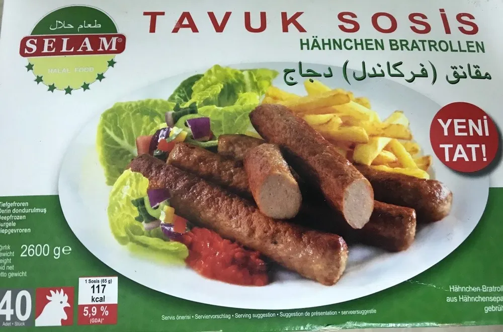 Tavuk sosis