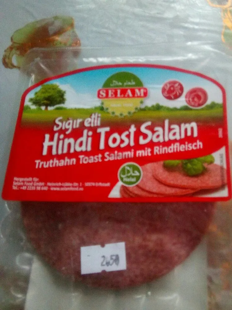Toast salami
