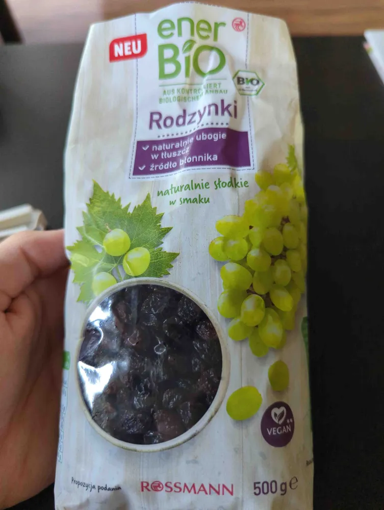 Rodzynki bio / Bio raisins
