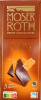 Zartbitterschokolade - Caramel-Meersalz