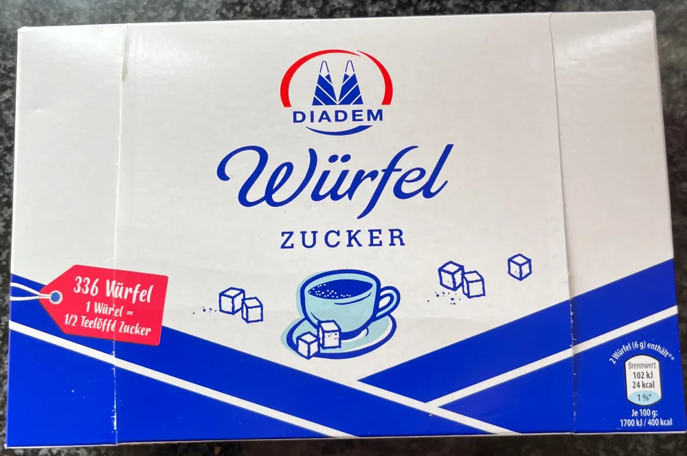Würfelzucker