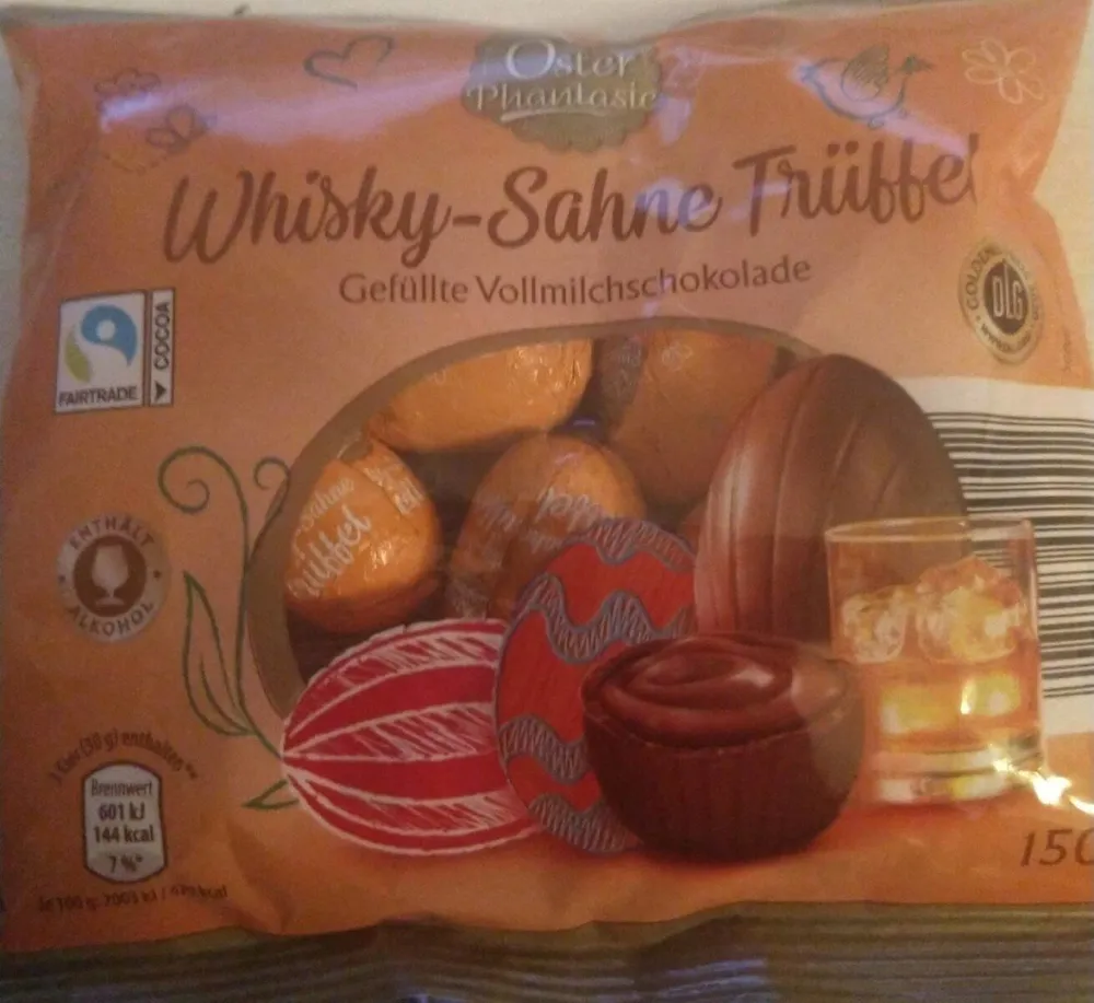 Whisky-Sahne Trüffel