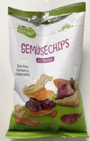Bio-Gemüsechips mit Meersalz