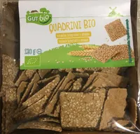 Crakers ecologicos con cereales ibtegrales y sesamo