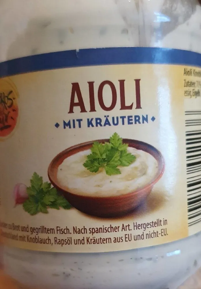Alioli mit Kräutern