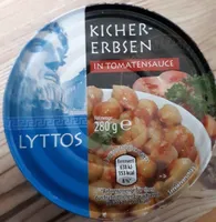 Kichererbsen mit Tomatensauce