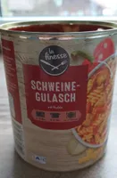 Schweinegulasch mit Nudeln