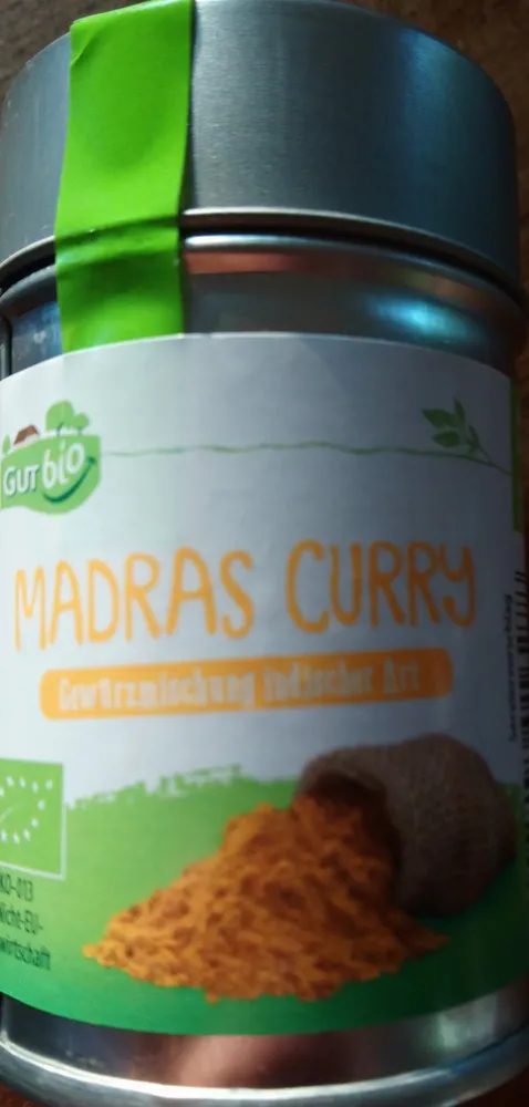 Bio-Gewürzmischung Madras Curry