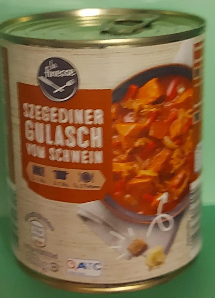 Szegediner Gulasch vom Schwein