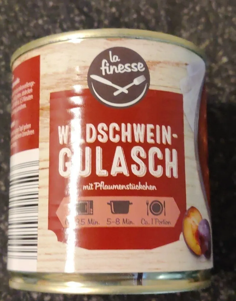 Wildschweingulasch