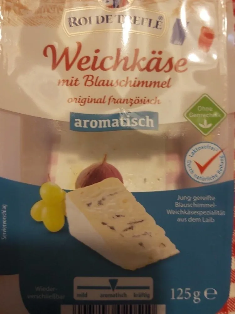 Weichkäse mit Blauschimmel