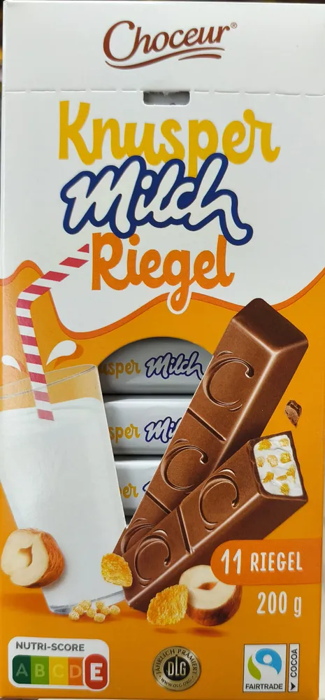 Knusper Milch Riegel