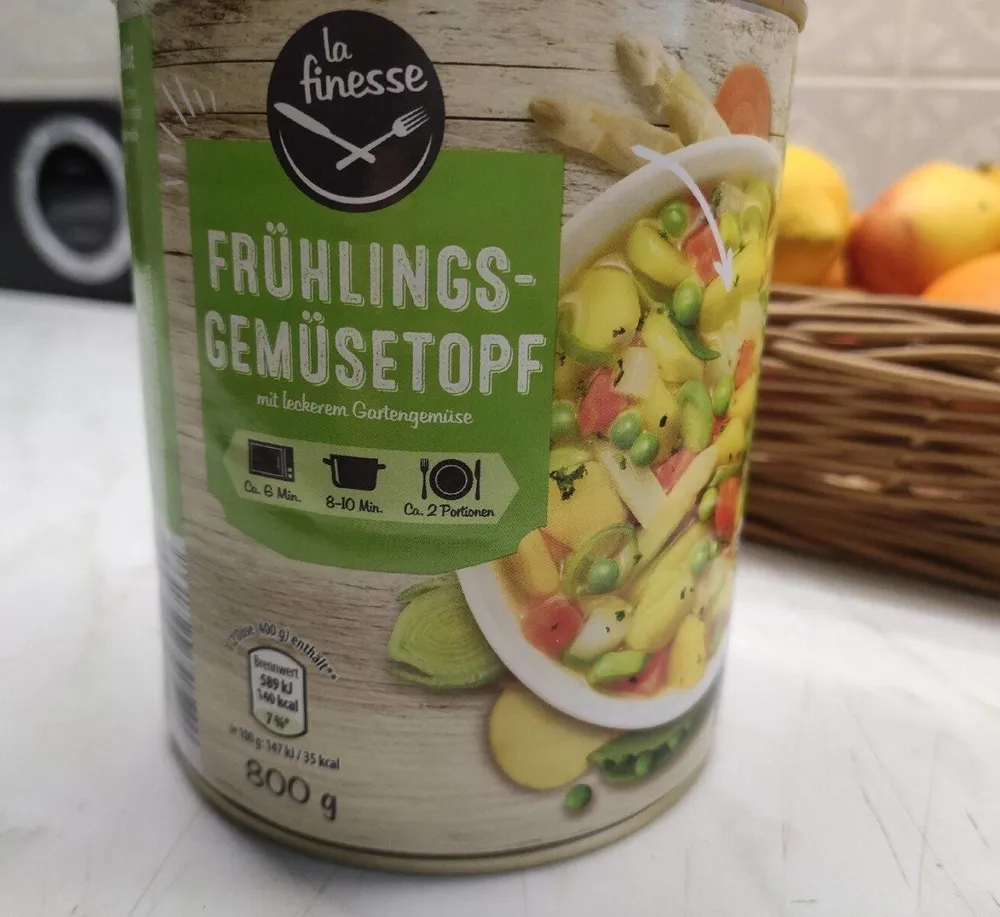 Frühlingsgemüseeintopf  - re Regal unten