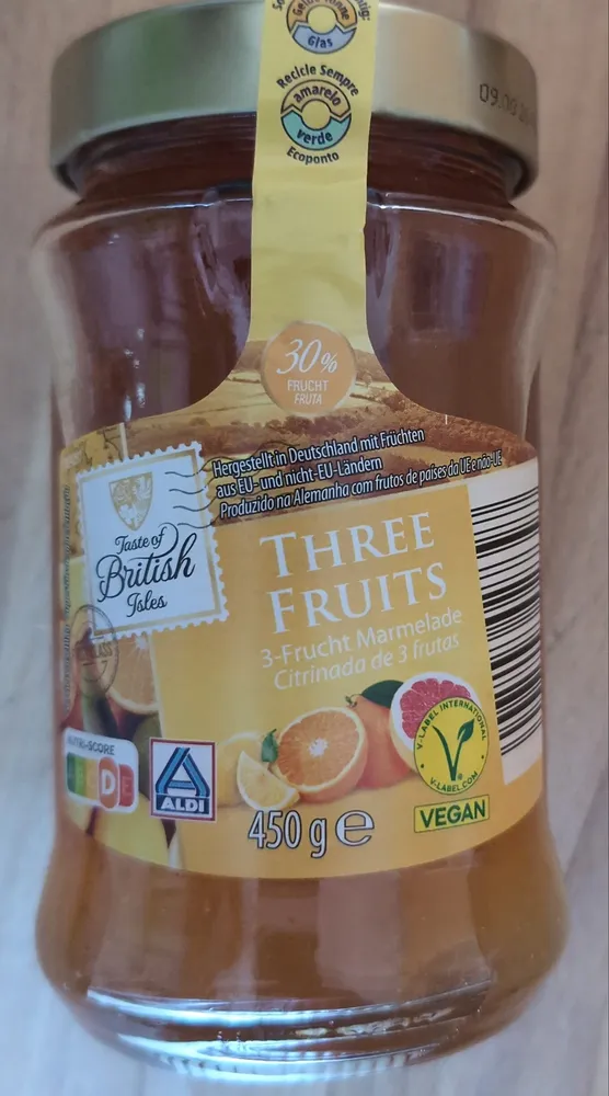 3 frucht marmelade