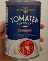 Tomaten fein gehackt
