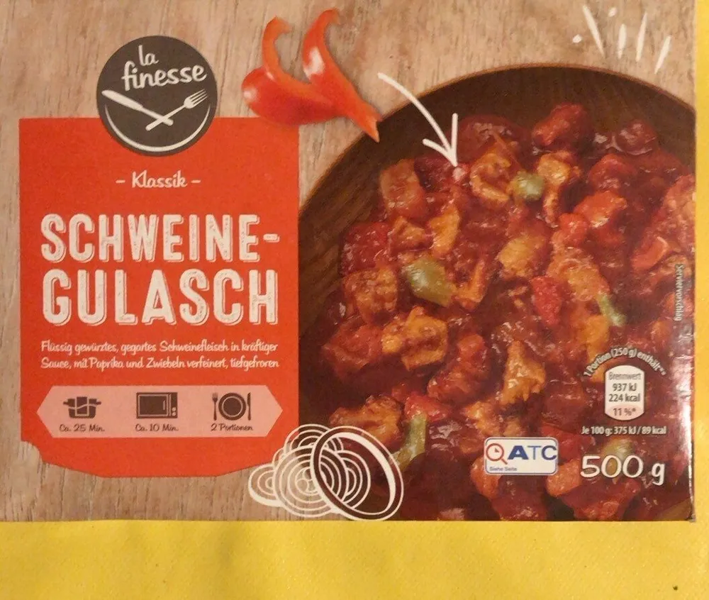 Schweinegulasch