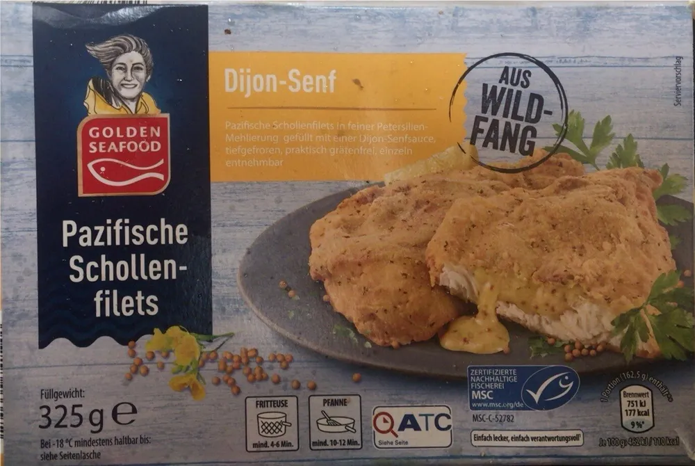 Pazifische Schollenfilets