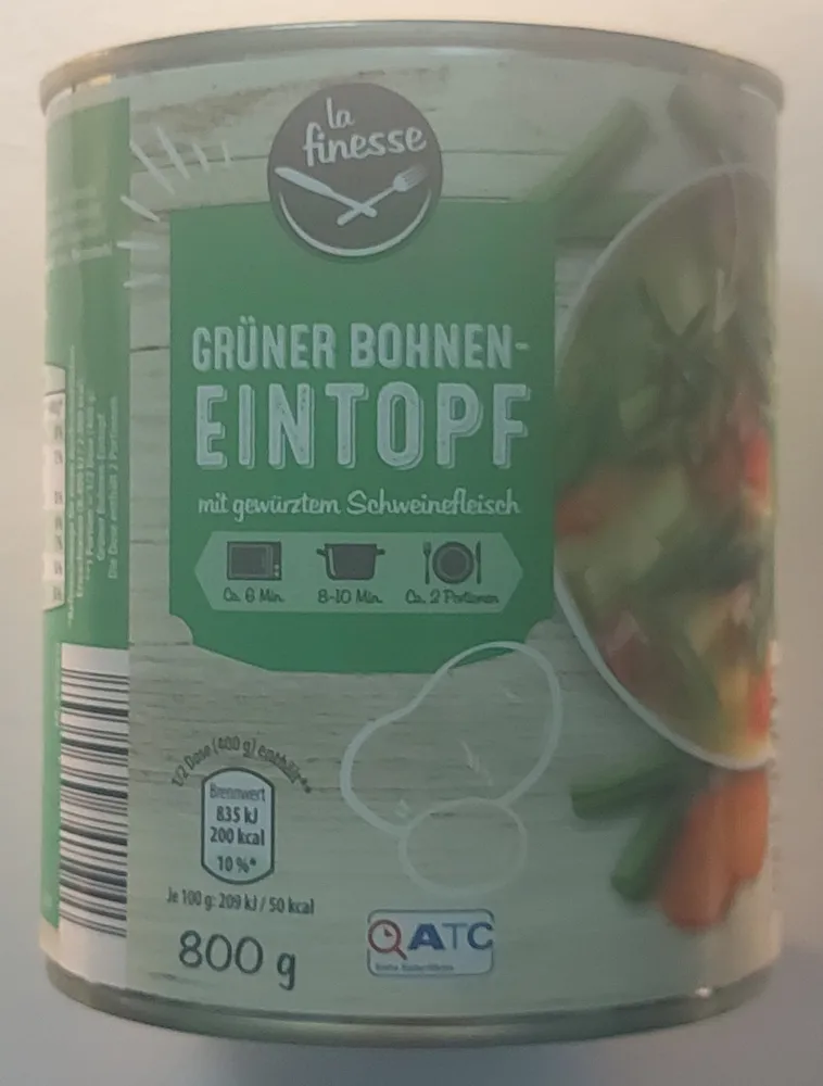 Grüner Bohnen-Eintopf