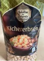 ALDI Schätze des Orients Kichererbsen trocken 500g 1.65€ 500-g-Packung 1kg 3.30€