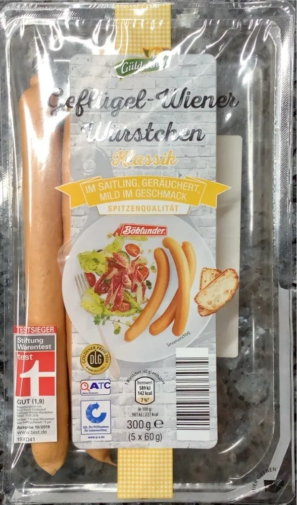 Geflügel-Wiener Würstchen