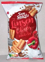 Linsen-Chips - Paprika-Style