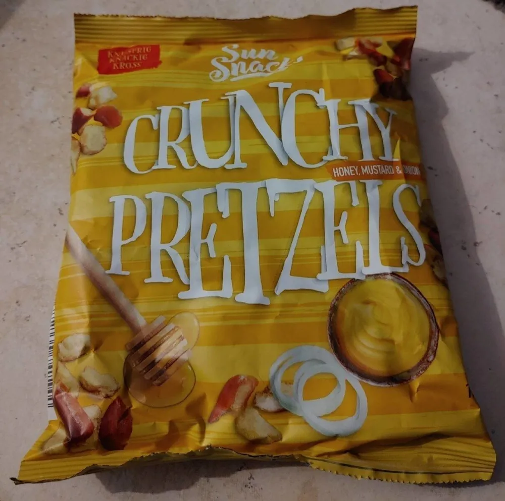 Crunchy Pretzels (Honey, Mustard & Onion)